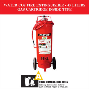 45 ltr Water CO2 fire extinguisher internal gas cartridge type wholesale Authorized Dealer Distributor in Bangalore
